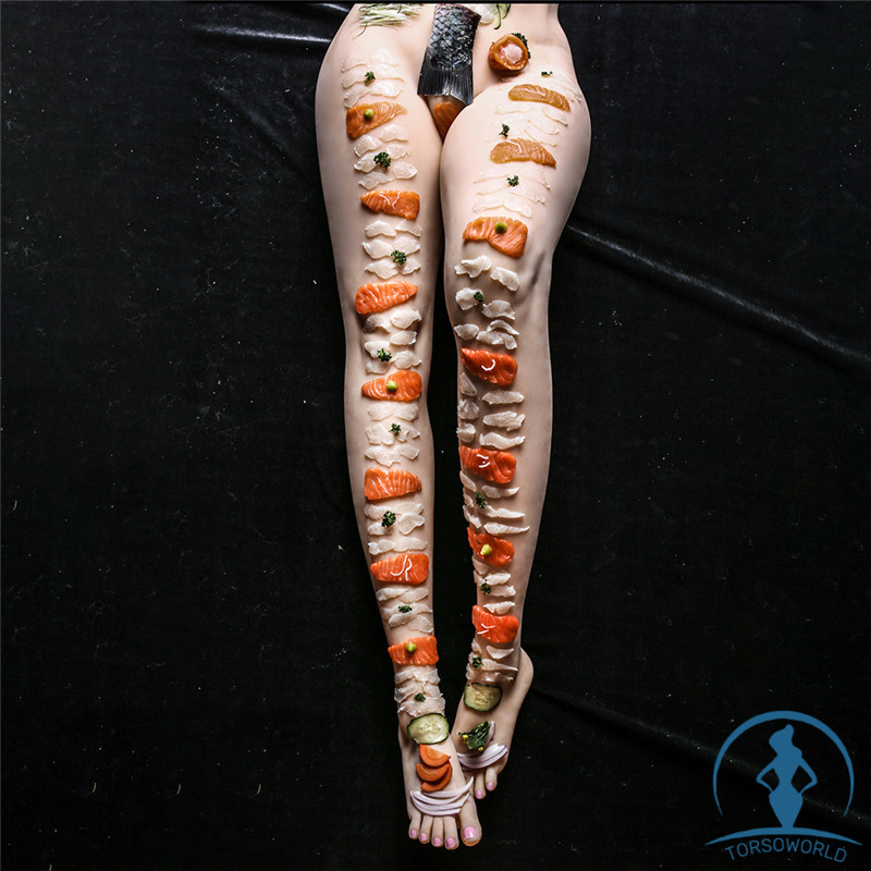 26.5kg 84cm Real TPE Doll Bein Sexspielzeug Beste Climax Sex Torso 3D Lange Beine