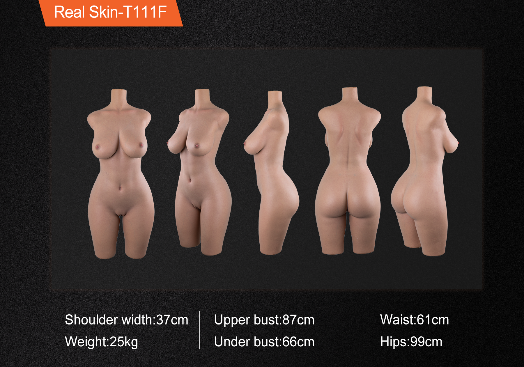 fanreal 111cm F-Cup