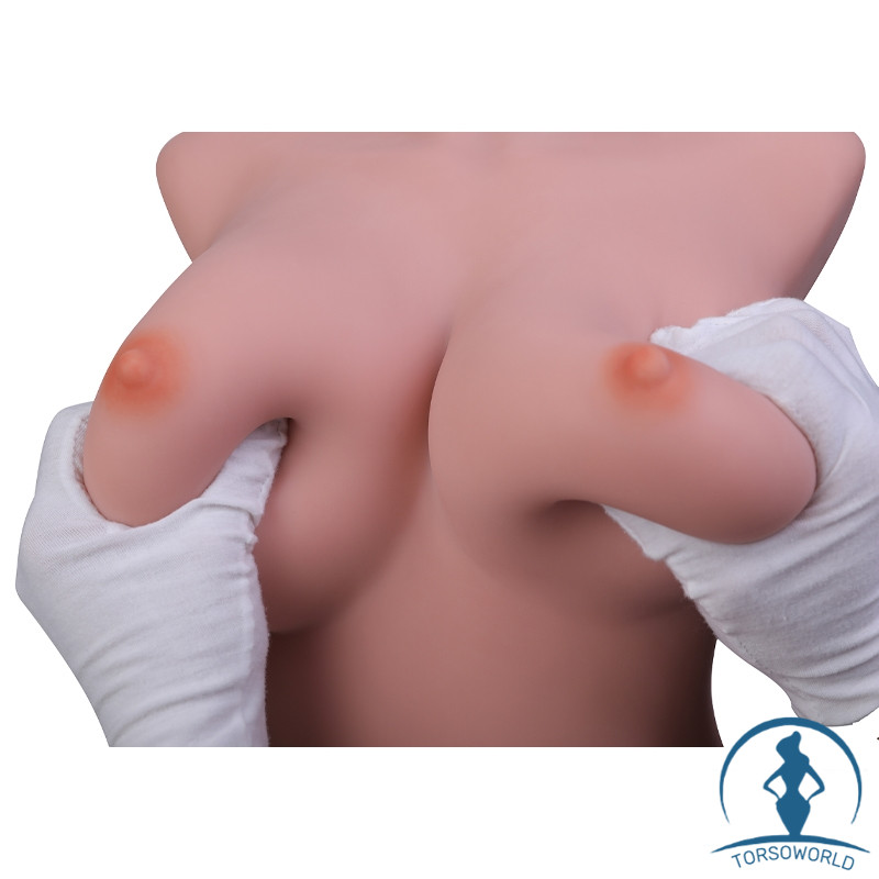 Mona: 20.5kg/75cm Lebensgroße Weibliche Sex Puppe Torso mit EVO Skelett & Gel Brüsten von Joyotoy