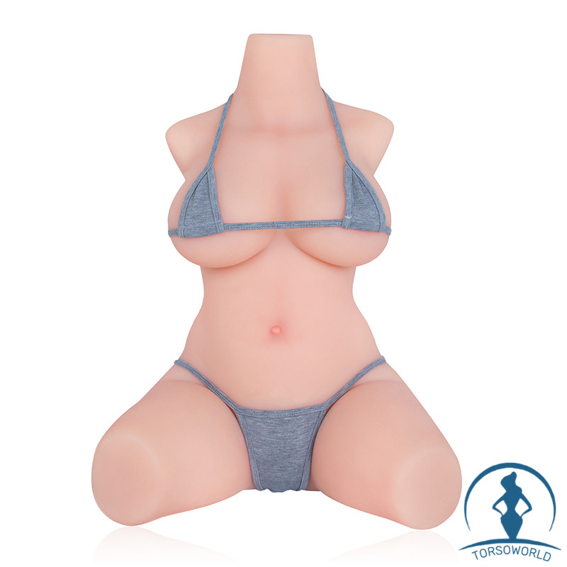 Mona: 20.5kg/75cm Lebensgroße Weibliche Sex Puppe Torso mit EVO Skelett & Gel Brüsten von Joyotoy