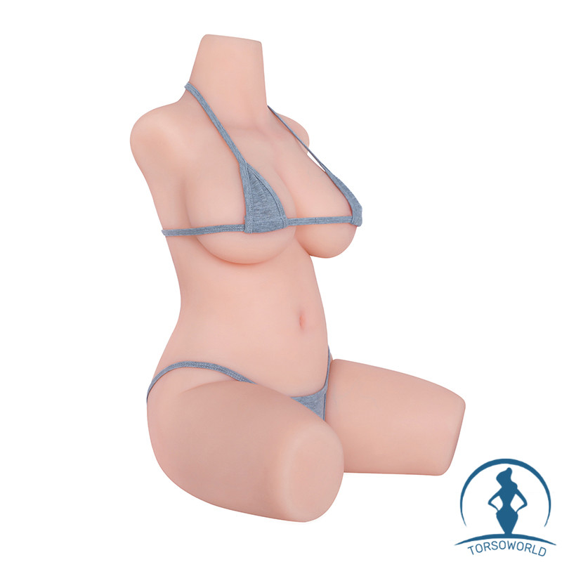 Mona: 20.5kg/75cm Lebensgroße Weibliche Sex Puppe Torso mit EVO Skelett & Gel Brüsten von Joyotoy