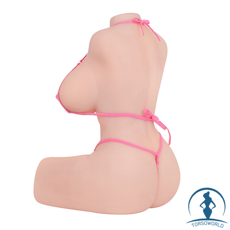 Vidona: Joyotoy Doll 16.8 kg/52cm Weißer oder Olivfarbener Torso Sexpuppe mit Großen Brüsten und Gel-Brust