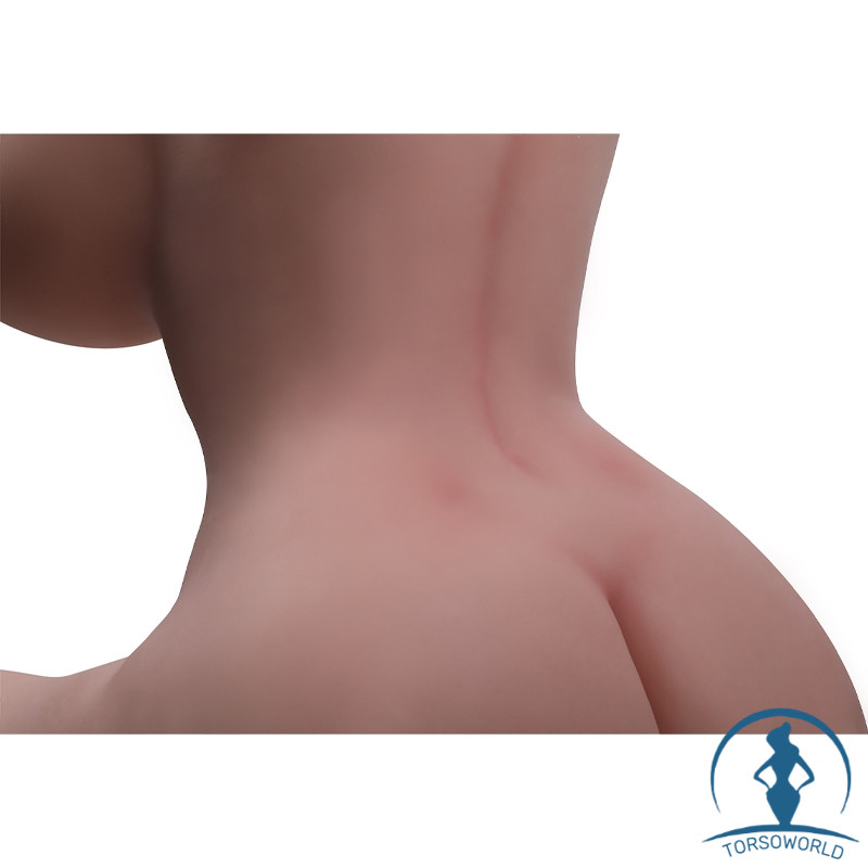 Vidona: Joyotoy Doll 16.8 kg/52cm Weißer oder Olivfarbener Torso Sexpuppe mit Großen Brüsten und Gel-Brust