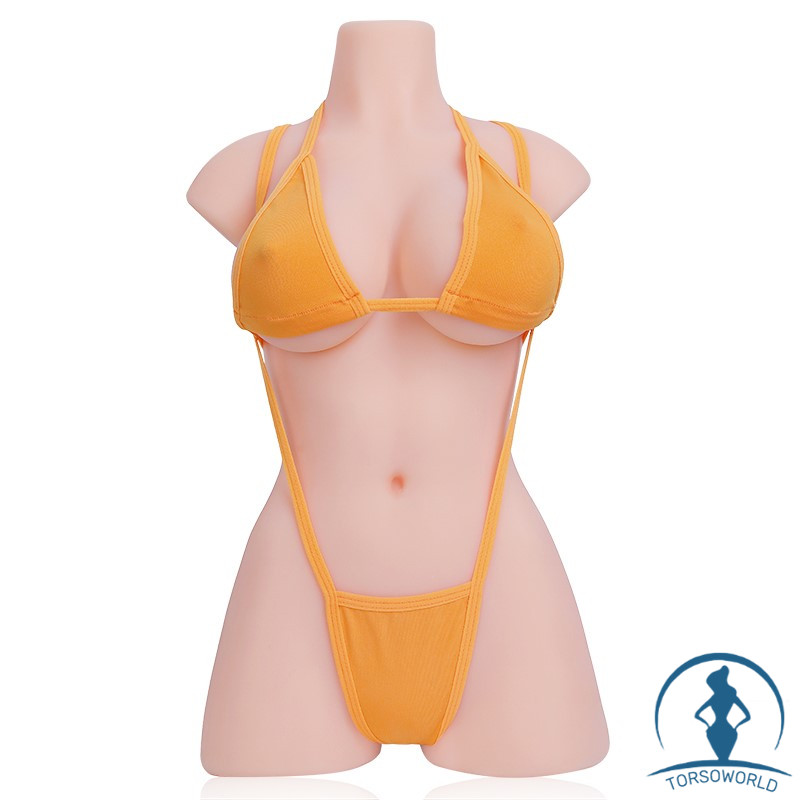 Blasse/Gebräunte Hautfarbe：Vena 8.5kg/49cm TPE Love Doll mit Kleinen Brüsten Torso Puppe von Joyotoy