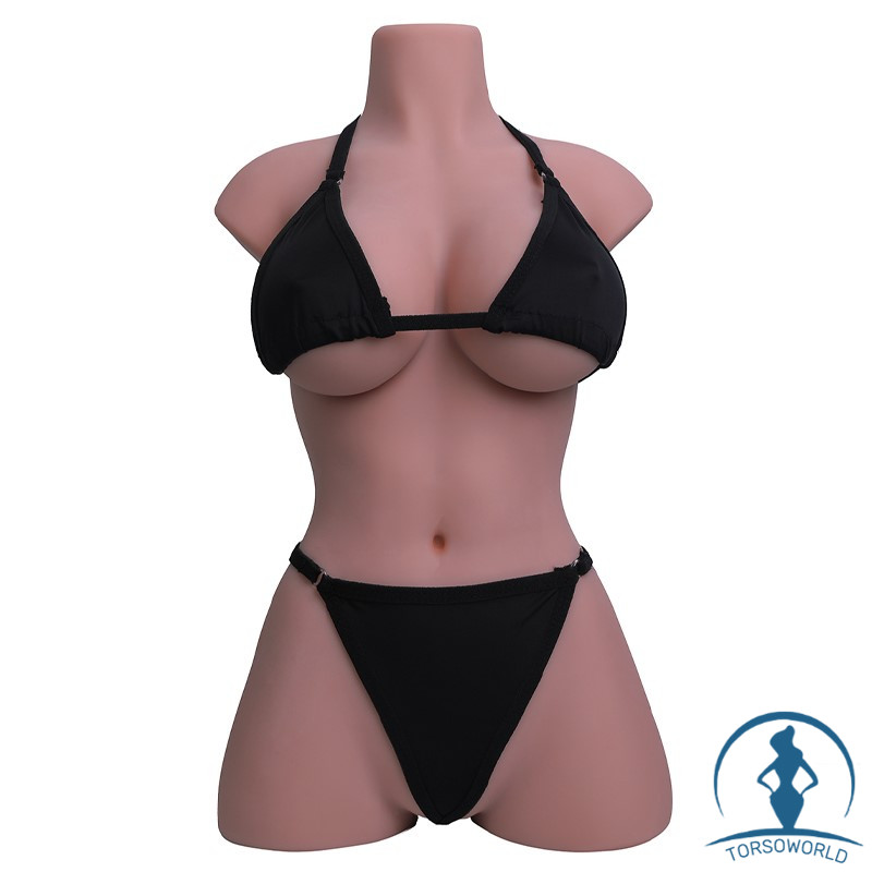Blasse/Gebräunte Hautfarbe：Vena 8.5kg/49cm TPE Love Doll mit Kleinen Brüsten Torso Puppe von Joyotoy