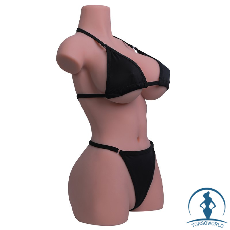 Blasse/Gebräunte Hautfarbe：Vena 8.5kg/49cm TPE Love Doll mit Kleinen Brüsten Torso Puppe von Joyotoy