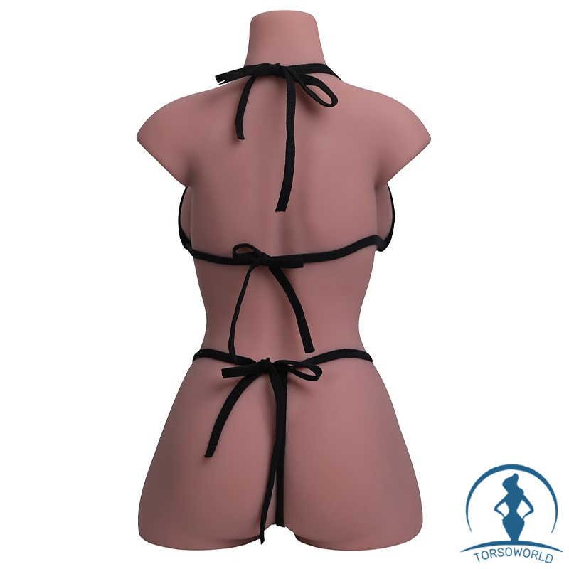Blasse/Gebräunte Hautfarbe：Vena 8.5kg/49cm TPE Love Doll mit Kleinen Brüsten Torso Puppe von Joyotoy