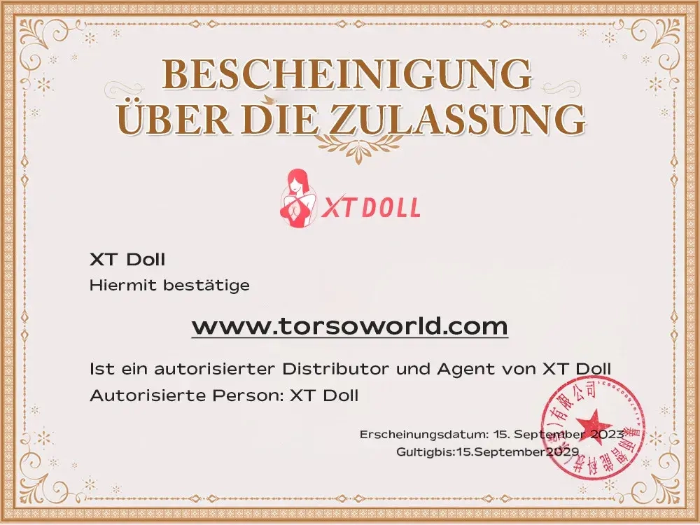 xt doll Autorisierungszertifikat
