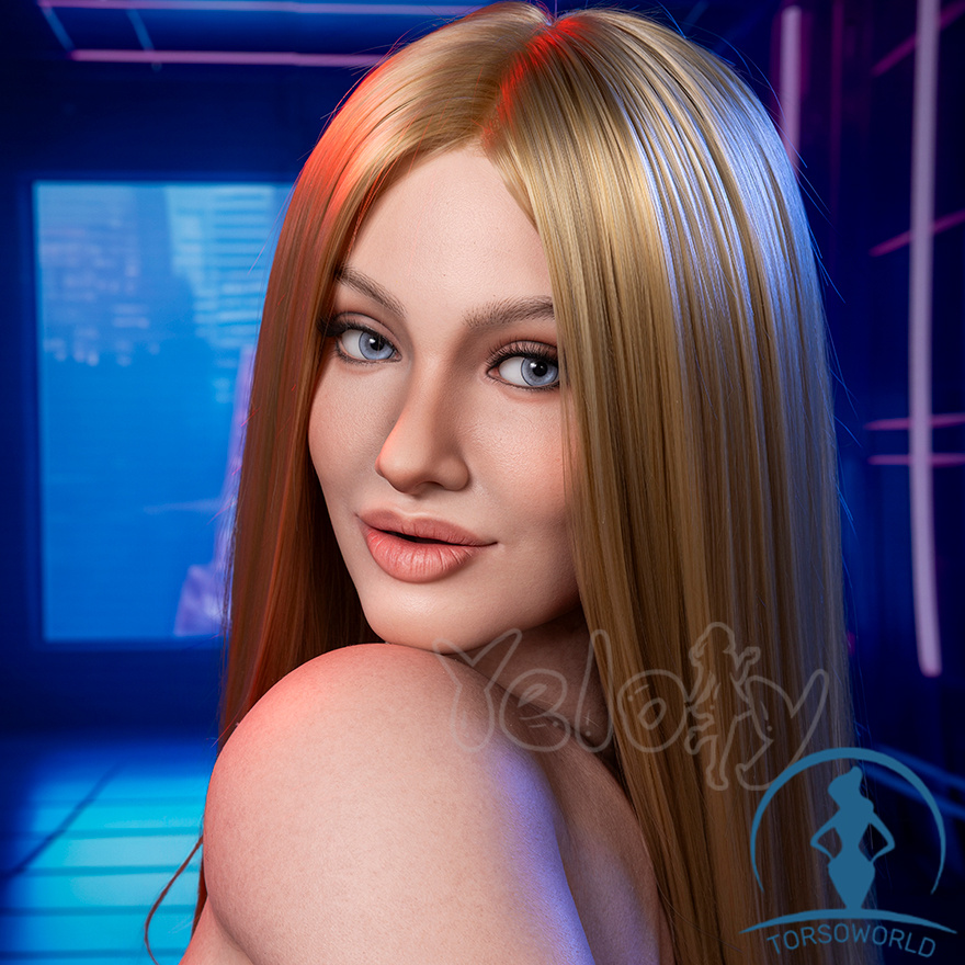Yeloly Freya: 41,6 kg M-Cup Silikon B11 Real Sex Torso mit 839 ROS Kopf