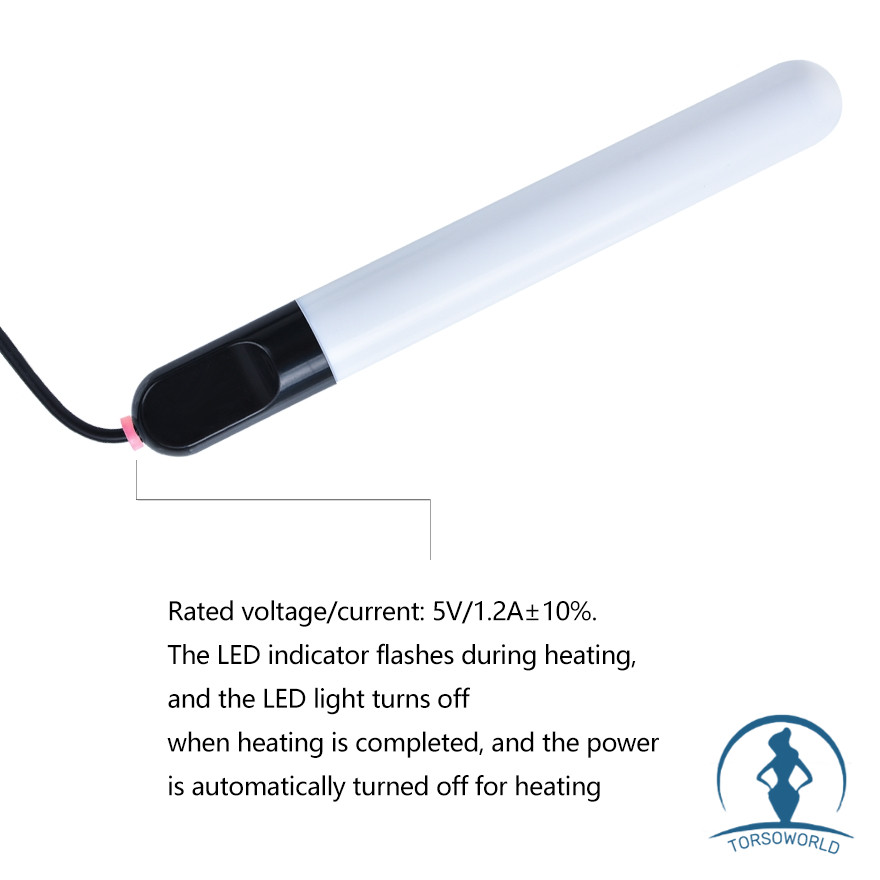 Yeloly USB Vaginal Heizstab mit 40℃ Temperaturregelung