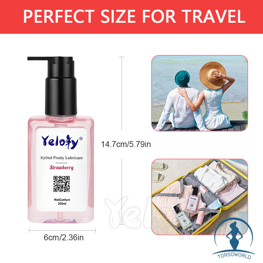 Yeloly 200ml Fruchtig Gleitgel