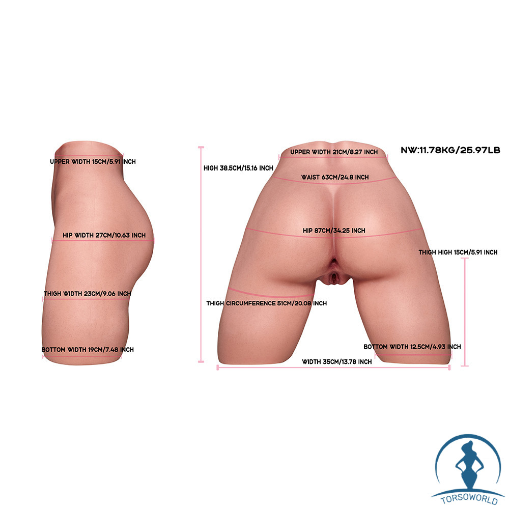 Silikon männliche sexpuppe torso