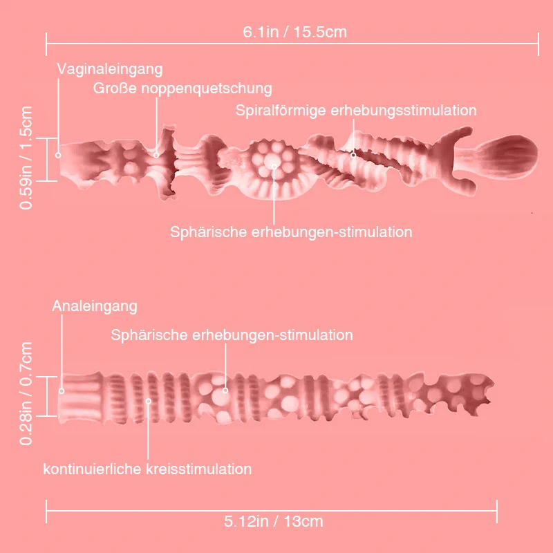 Tantaly Aurora 3.0: 25.2KG Torso TPE Realistisch Liebespuppe Kuanfe Doppelkanal-Masturbator