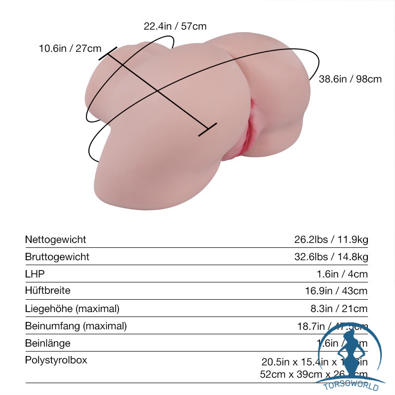 Tantaly TPE Große Arsch 11.9kg 