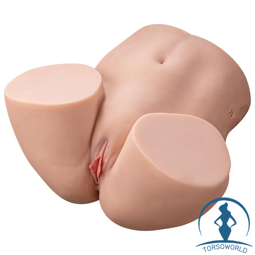 11,6kg Ethel Premium Torso Vibration Großer Arsch Masturbator mit Vagina & Anal XISE Doll (Ohne Anus)