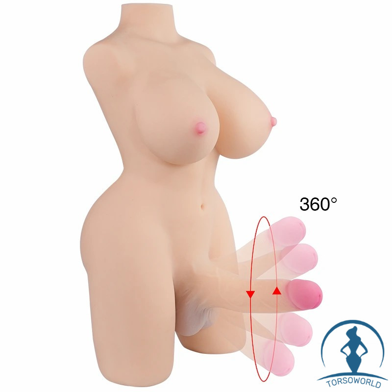 Tantaly Sarina 3.0: 12.5KG TPE Transgender Real Doll Torso​ mit Anus und Dildo