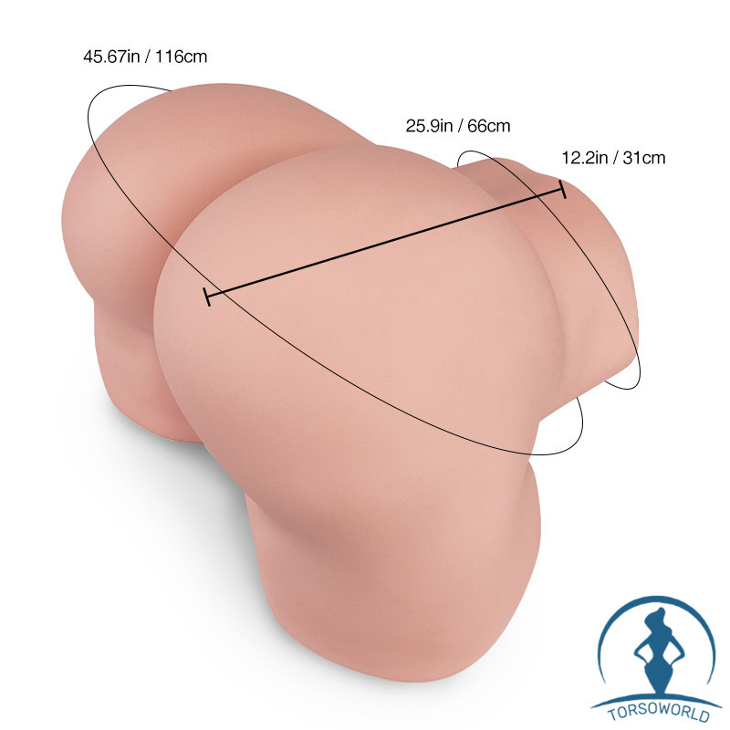 Tantaly Daisy 23.6kg Weibliche Sex Torso Dolls für Erwachsene Online Kaufen