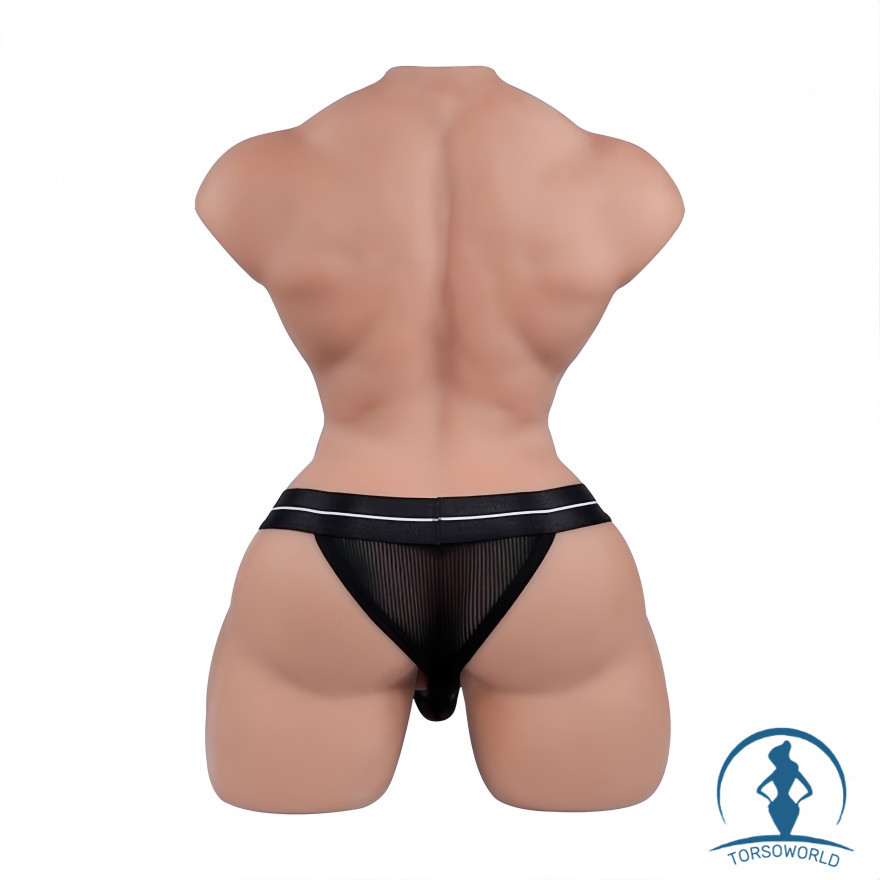 【Ab Lager lieferbar】Mark Pro: 16.5kg Männliche TPE Sextorso Tantaly mit Abnehmbarer Silikon-Dildo