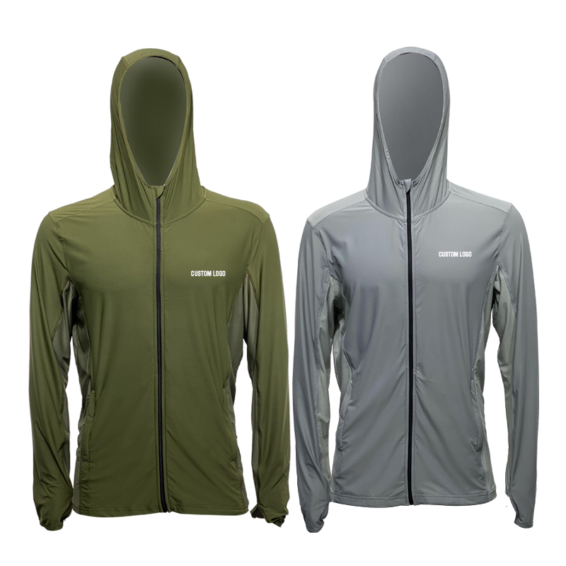 Factory Custom Fishing Clothing Uv Protection Performance Lightweight Fishing Jersey Sublimated Hiking Zipper Fishing Shirts-SBART