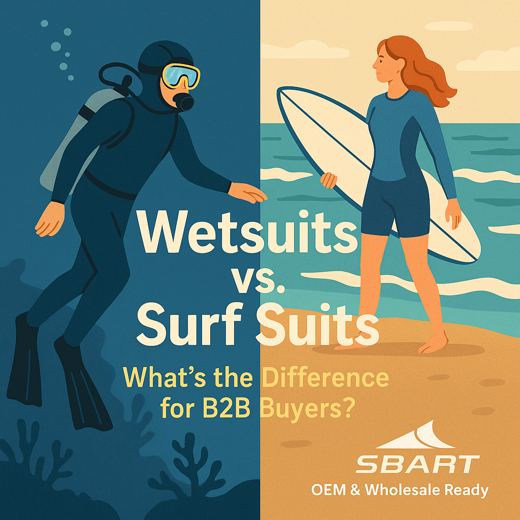 Wetsuits vs. Surf Suits: Key Similarities and Differences for B2B Buyers-SBART