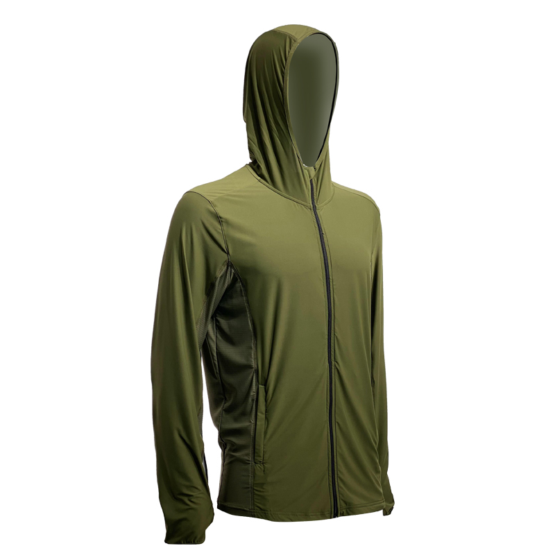 Factory Custom Fishing Clothing Uv Protection Performance Lightweight Fishing Jersey Sublimated Hiking Zipper Fishing Shirts-SBART