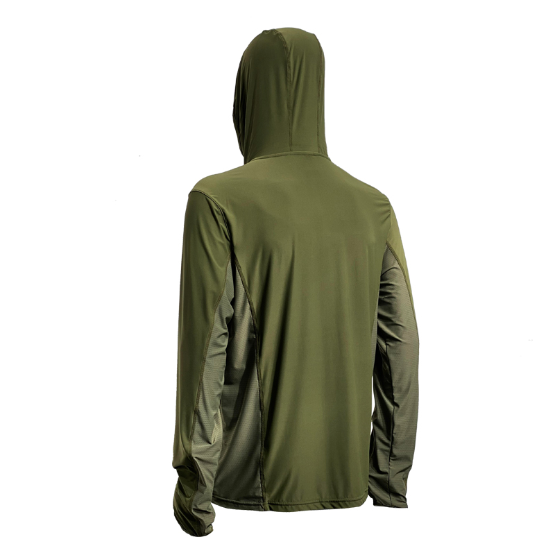 Factory Custom Fishing Clothing Uv Protection Performance Lightweight Fishing Jersey Sublimated Hiking Zipper Fishing Shirts-SBART