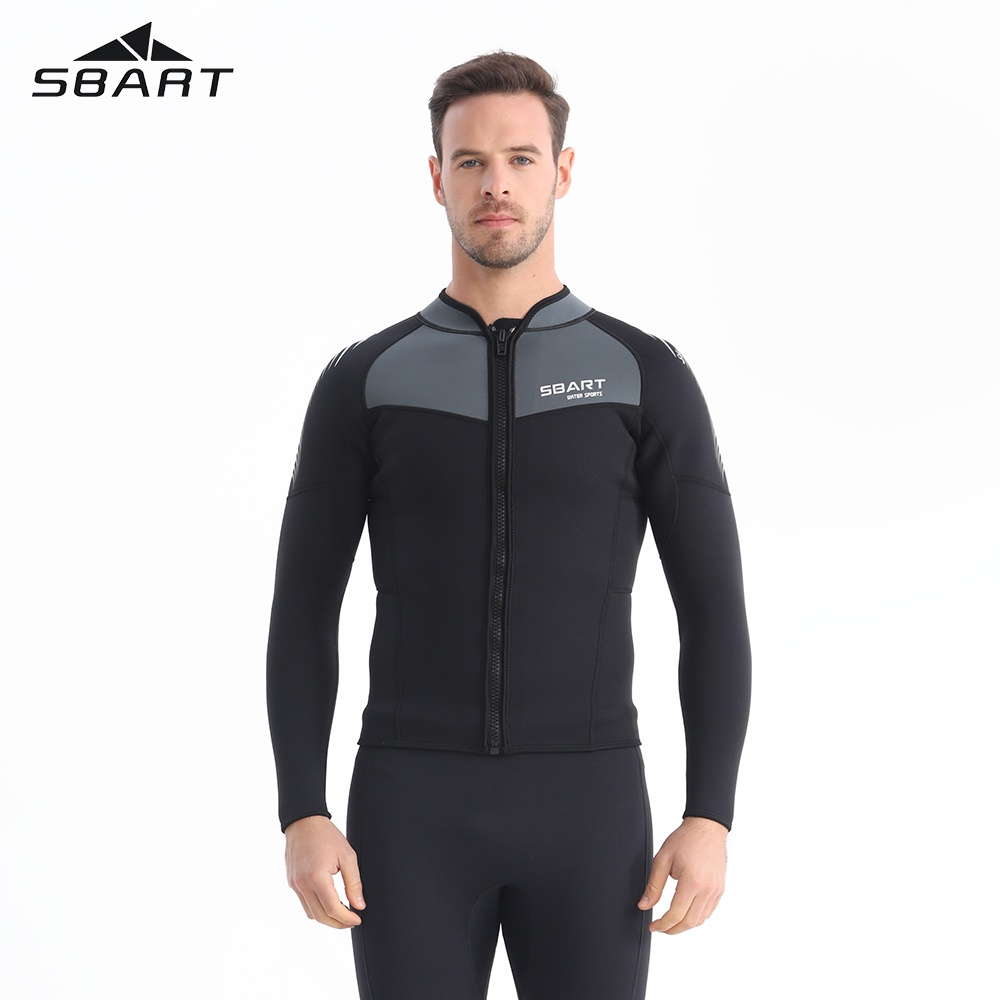 SBART 2Mm Wetsuit Top for U.S., UK, Australia, Canada Watersports