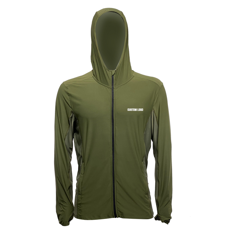 Factory Custom Fishing Clothing Uv Protection Performance Lightweight Fishing Jersey Sublimated Hiking Zipper Fishing Shirts-SBART