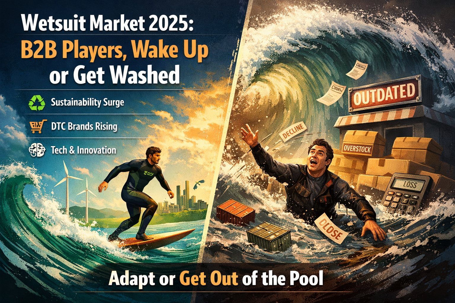 Wetsuit Market 2025: B2B Players, Wake Up or Get Washed