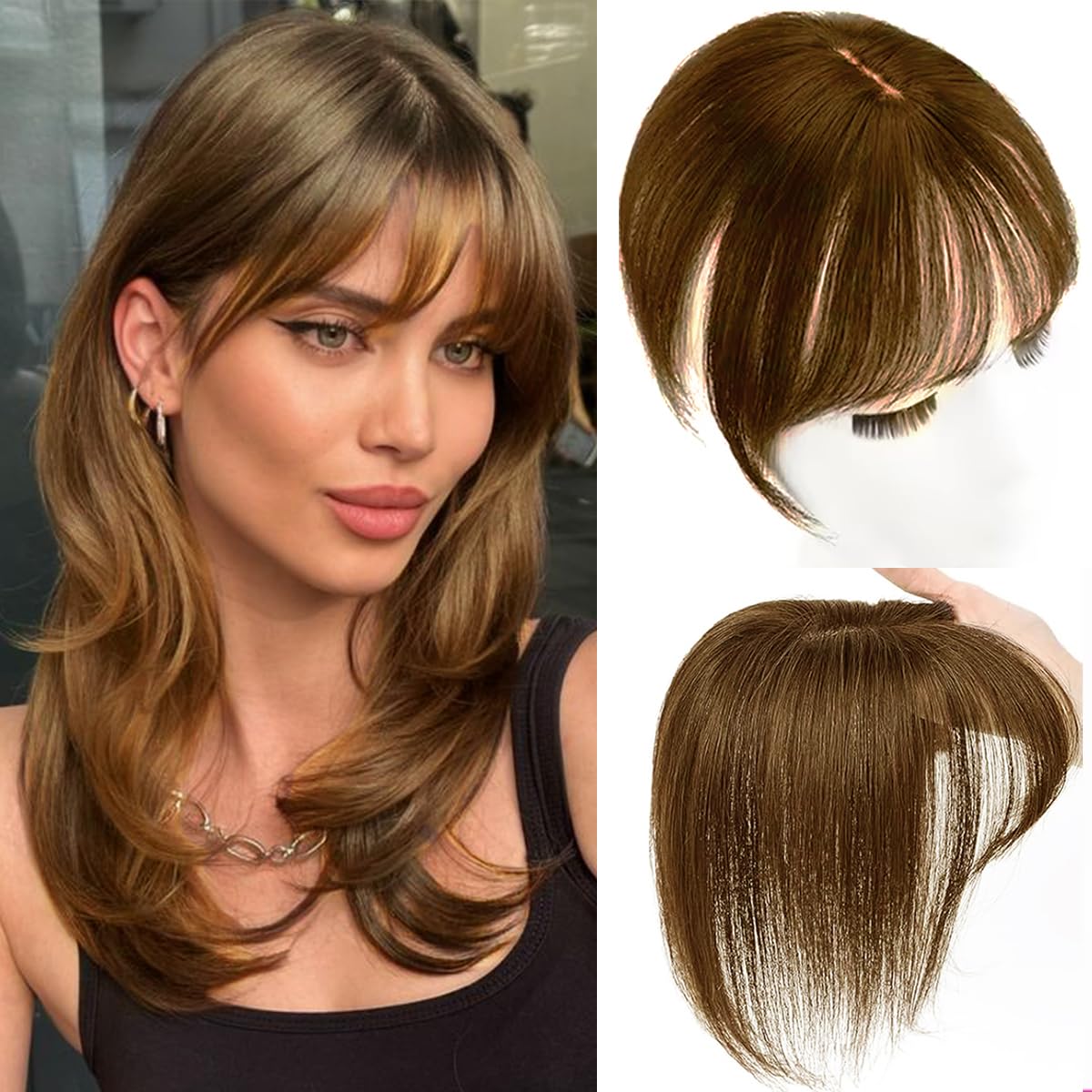 🔥HOT SALE🔥100% Remy Hair Topper Wigs Mono Base Hair Pieces|From thin to thick in seconds