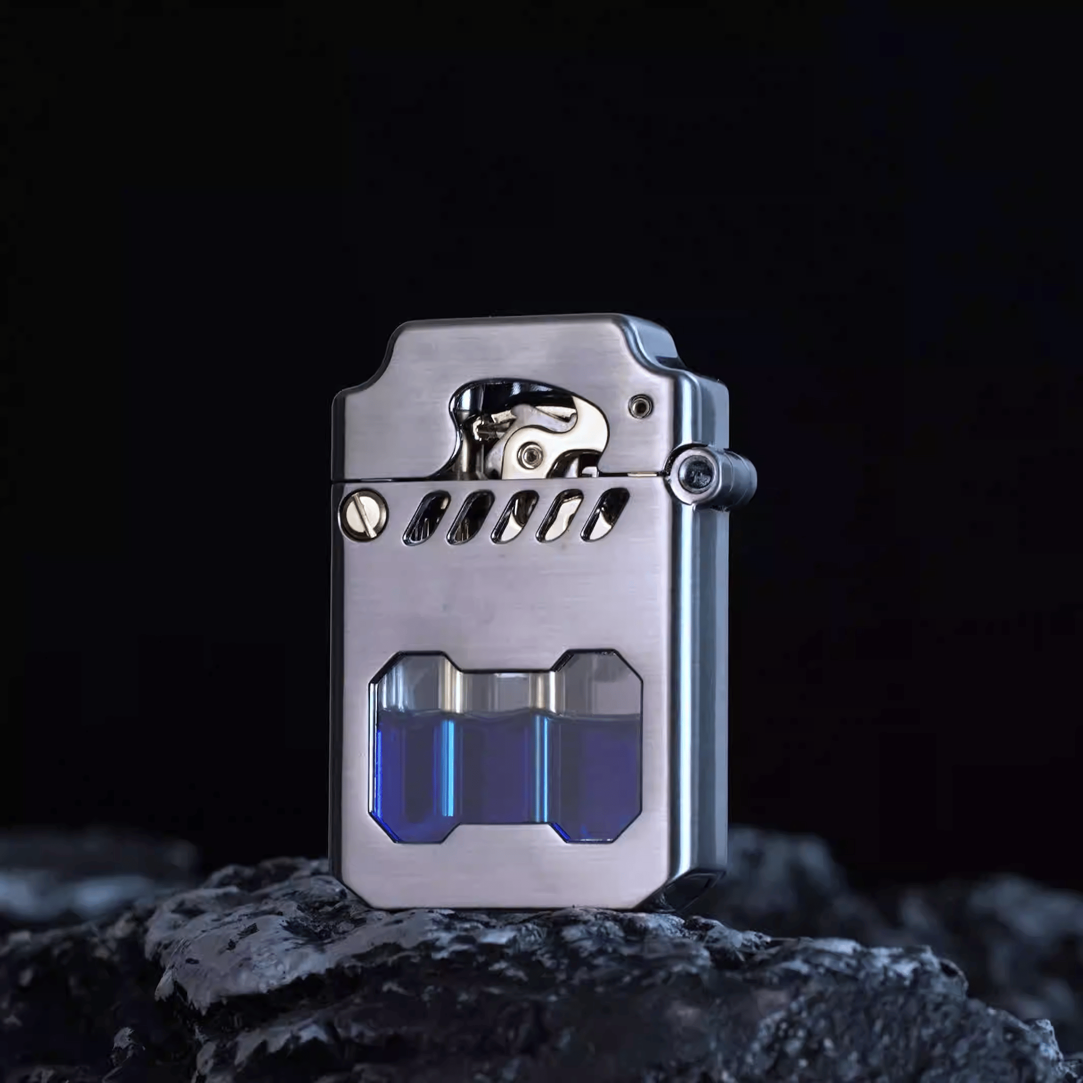 💖 Mecha Metal Rocker Lighter