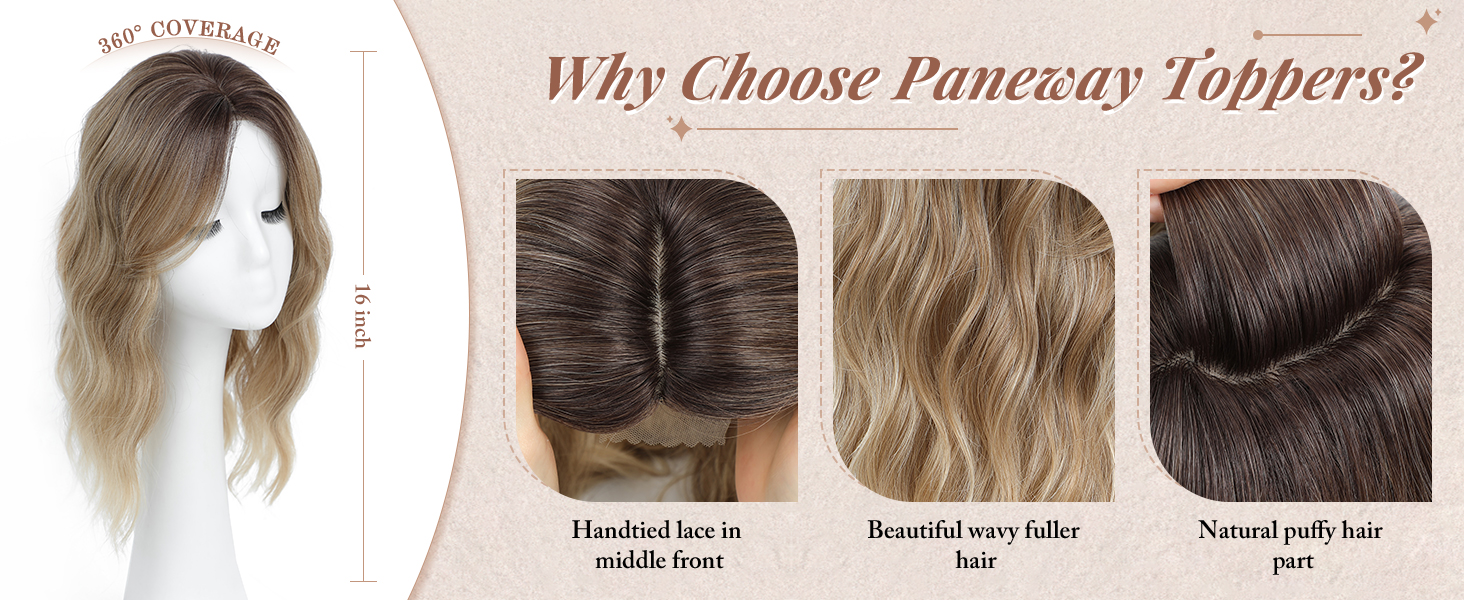 hair toppers for women