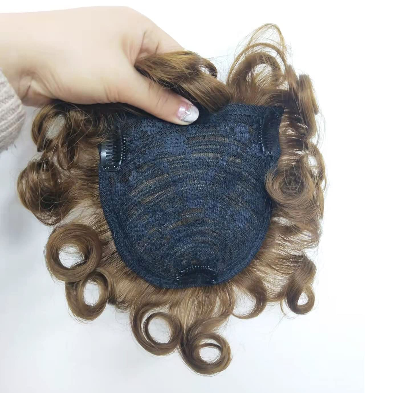 2023 HOT SALE🔥 |SHORT NATURAL CURLY HAIR TOPPERS