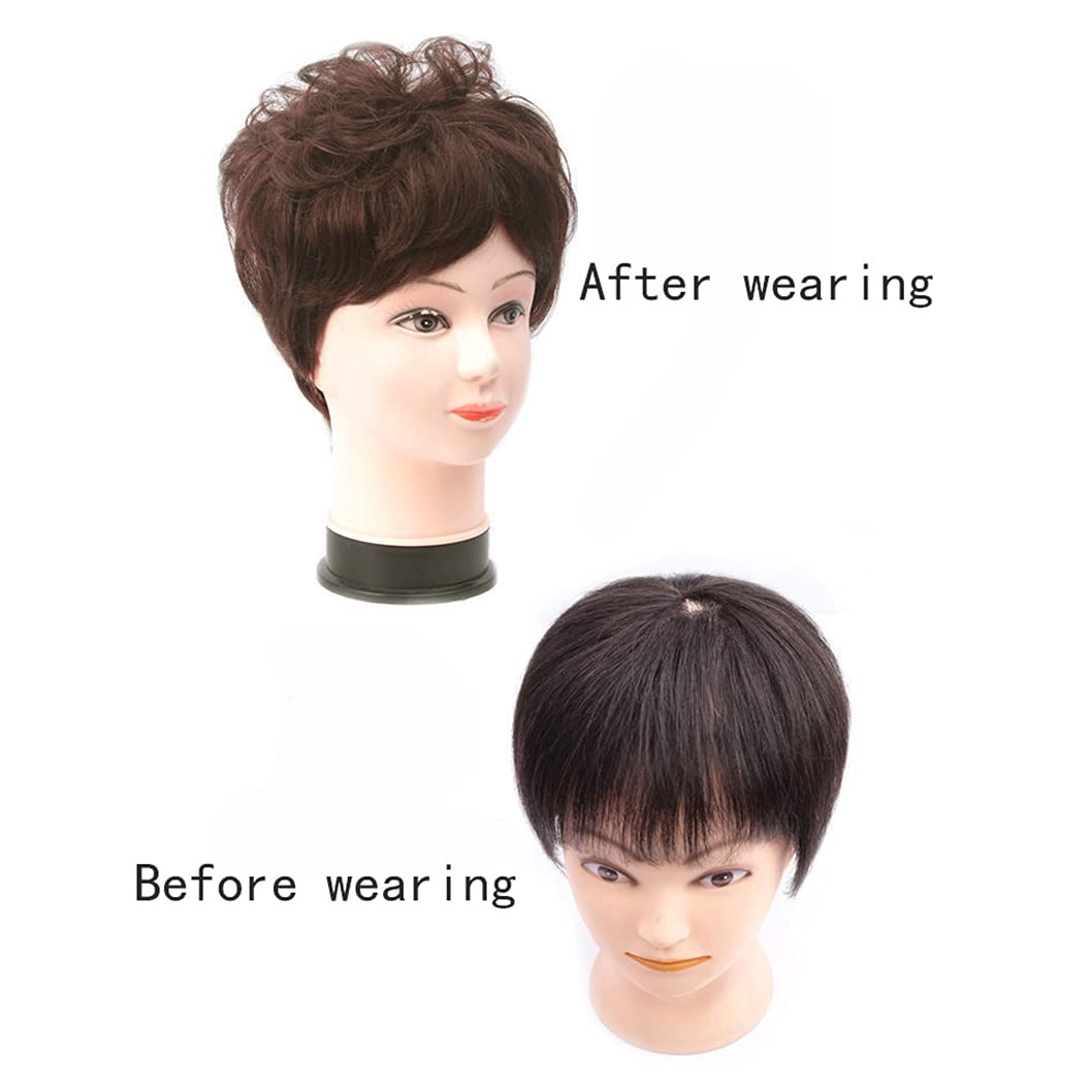 2023 HOT SALE🔥 |SHORT NATURAL CURLY HAIR TOPPERS
