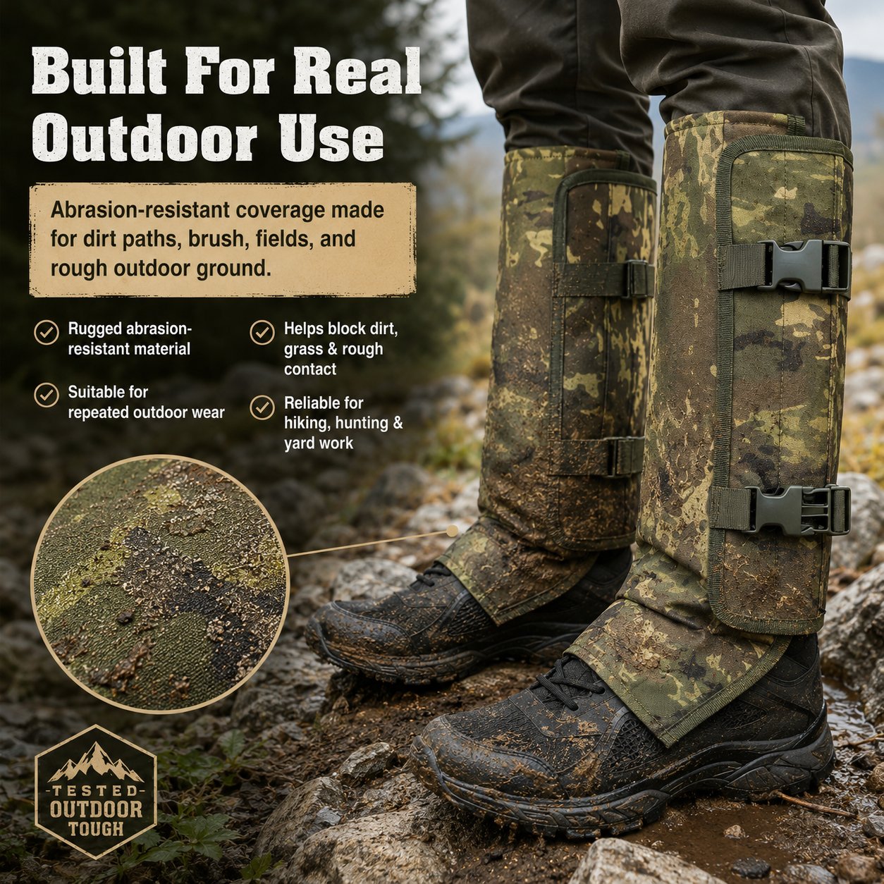 🎁 Father’s Day 49% OFF - 🌿 Snake-Resistant Outdoor Leg Gaiters
