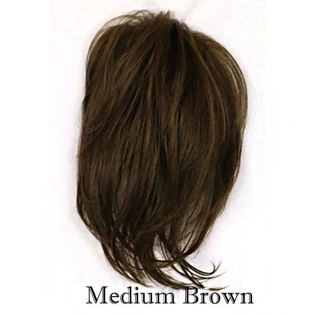 Natural Straight Hair Topper New Design Slightly Wavy