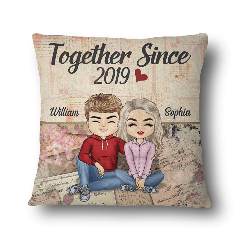 Couple Gift - Personalized Custom Pillow