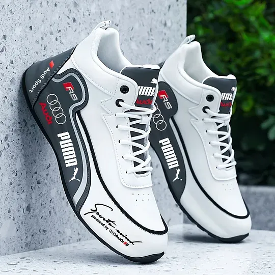 Puma i Audi 2025 Wiosna Nowe Oddychające Męskie Buty Sportowe