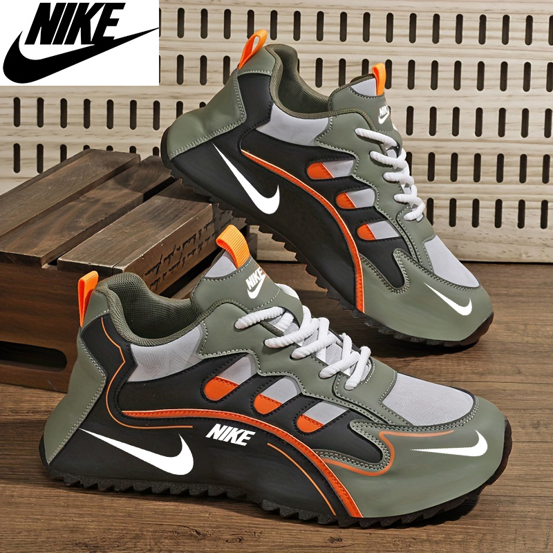Nowe, dopasowane kolorystycznie, męskie buty sportowe Nike ze skóry naturalnej z 2025 r.