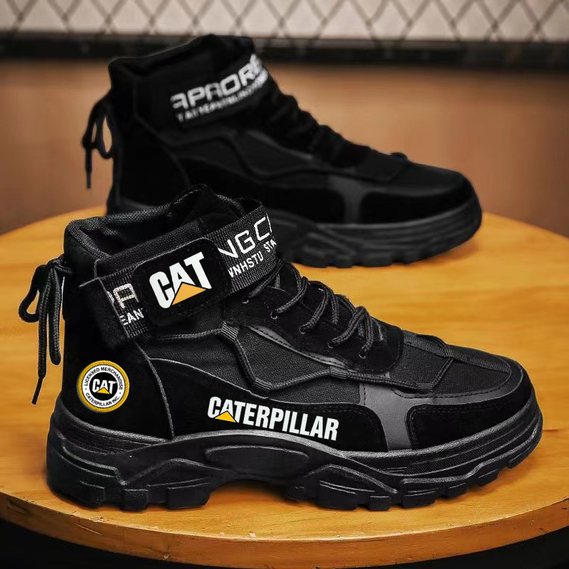 Męskie buty outdoorowe CAT® są oddychające, wygodne, antypoślizgowe i odporne na zużycie