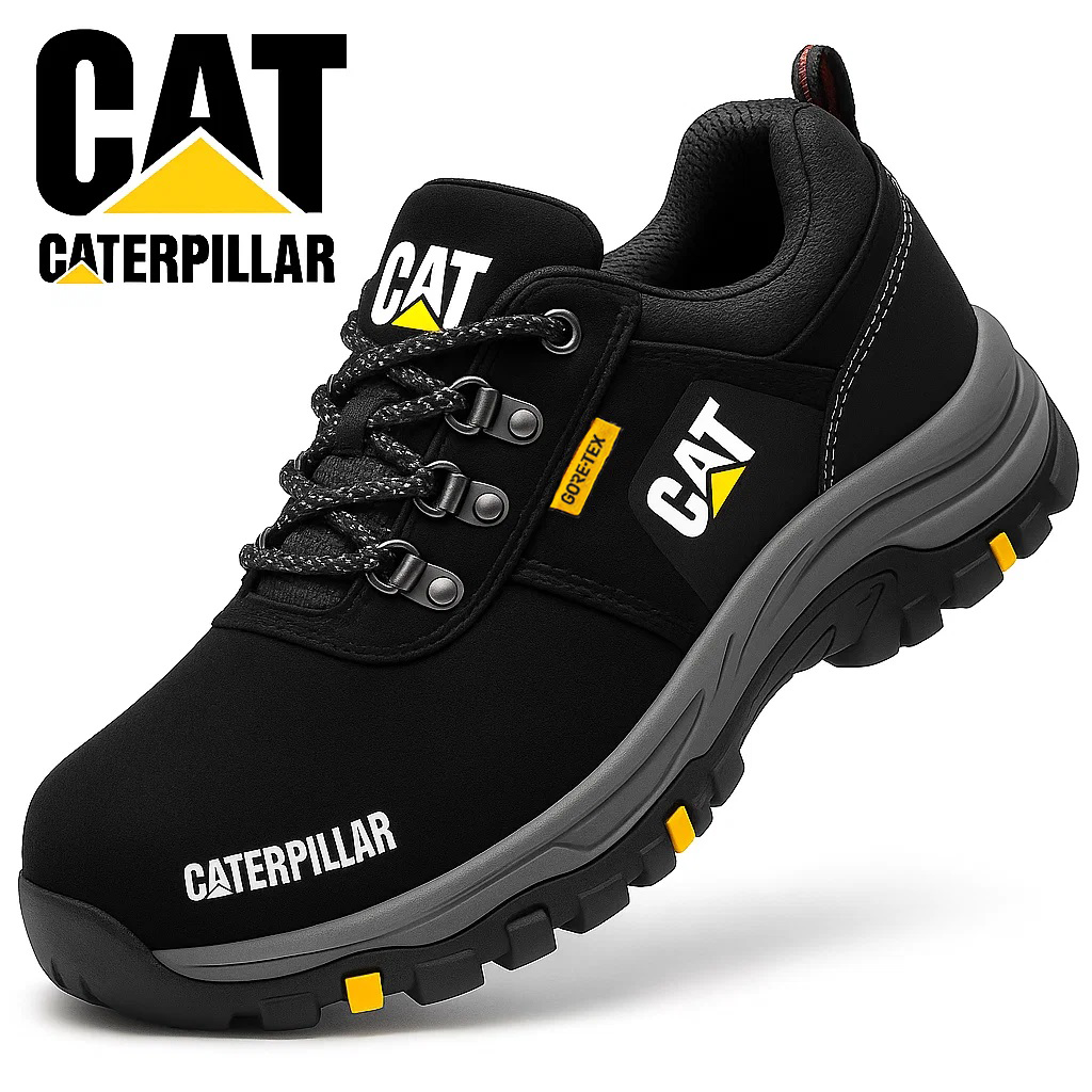 Nowe, odporne na przebicie, męskie buty robocze CAT® do pracy na zewnątrz