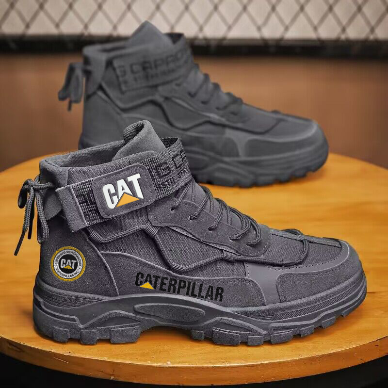 Męskie buty outdoorowe CAT® są oddychające, wygodne, antypoślizgowe i odporne na zużycie