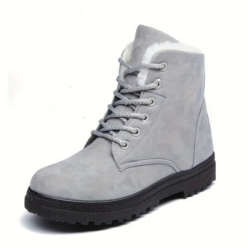 Ciepłe koronkowe buty dla kobiet