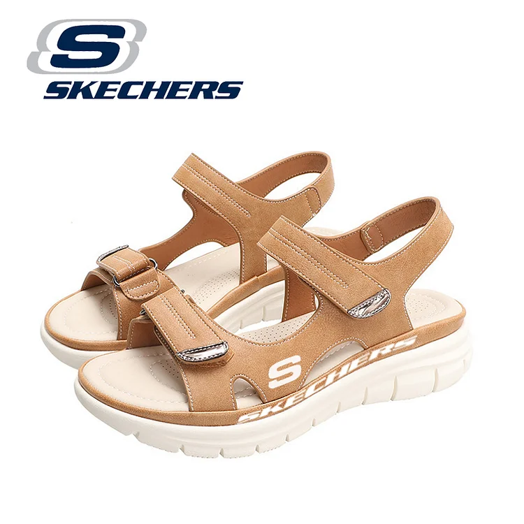 Nowe sportowe sandały skórzane SKECHERS® 2025 na lato