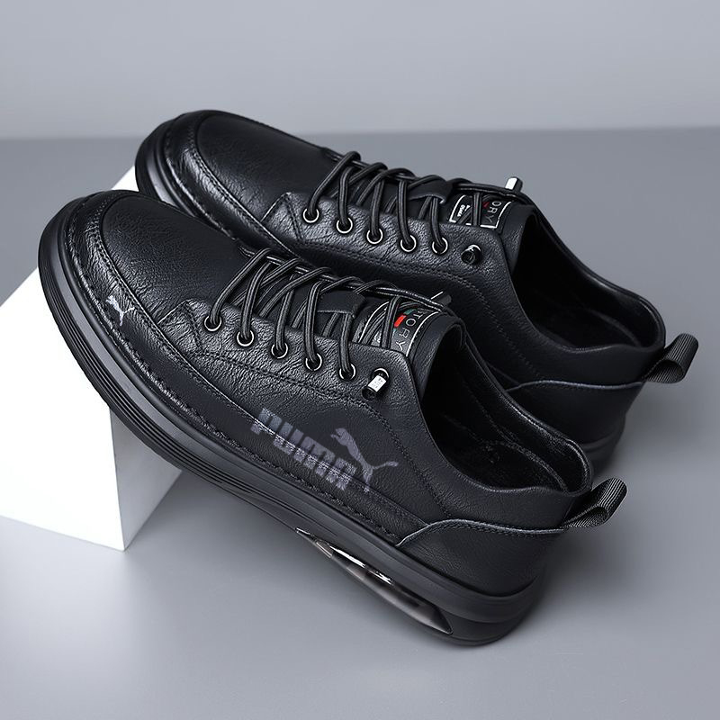 PUMA-Trendy sapatos casuais masculinos plus size com sola macia