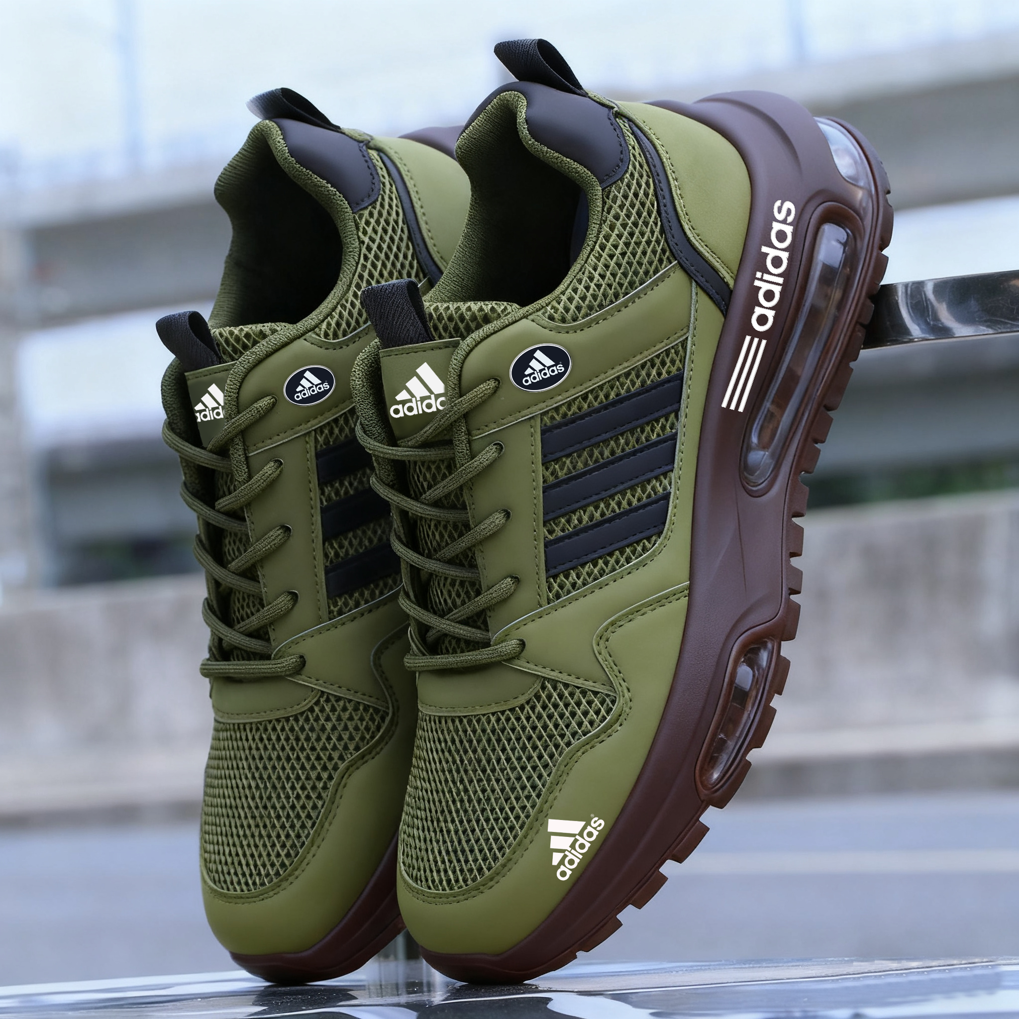 2025 Jesienny nowy model męskich wygodnych skórzanych butów sportowych