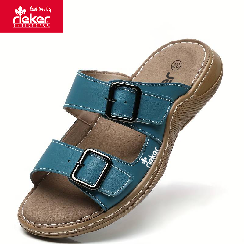 New Rieker leather orthopedic slippers from 2025