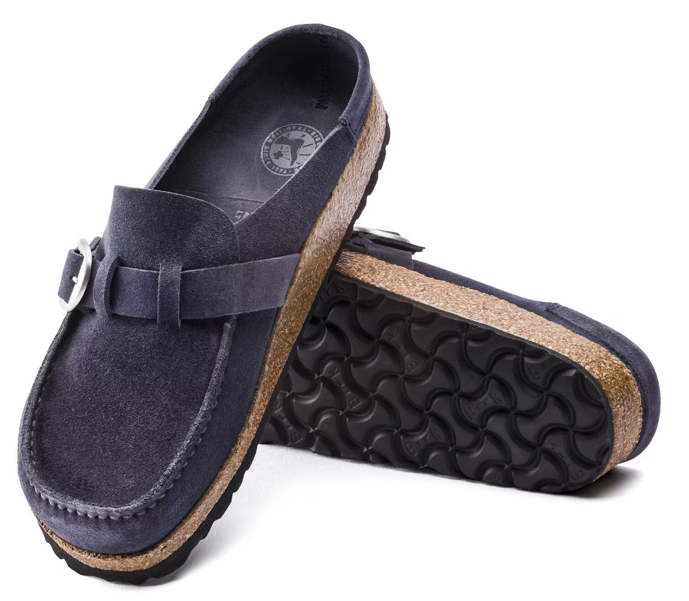 Najlepsze damskie zamszowe buty ortopedyczne do masażu BIRKENSTOCK 2025 Buckley