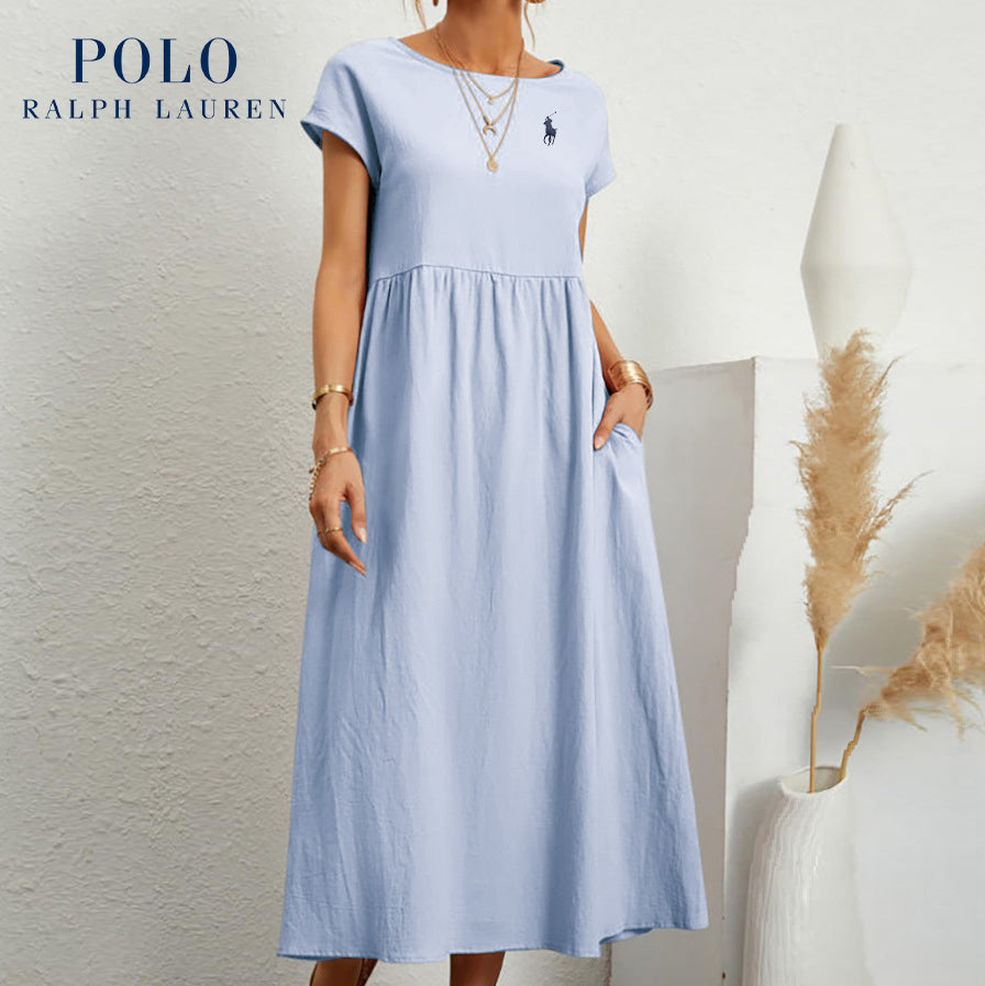Ꮢаlрh Ꮮаurеn™ - Vestido feminino de meia manga