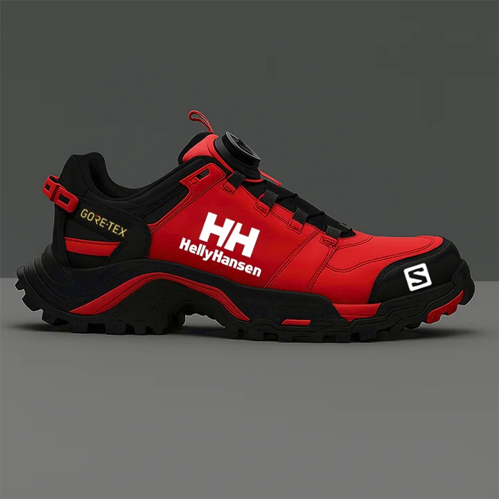 Helly Hansen i Salomon zaprojektowały odporne na przebicie i pęknięcie męskie buty robocze.